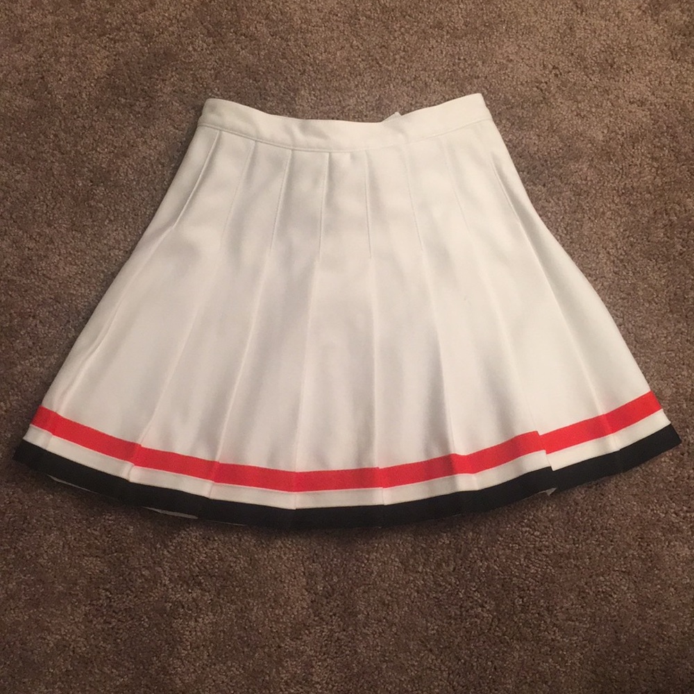 Cheer uniform skirt and top